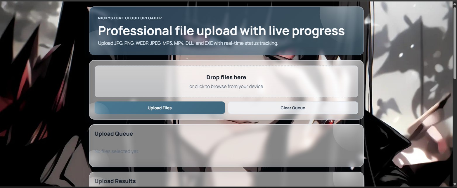UPLOAD WEB VIEW & VIA API